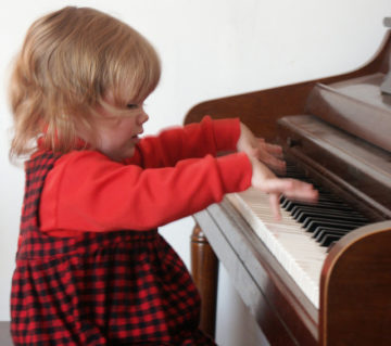 体験レッスンにて（3歳女児）の画像